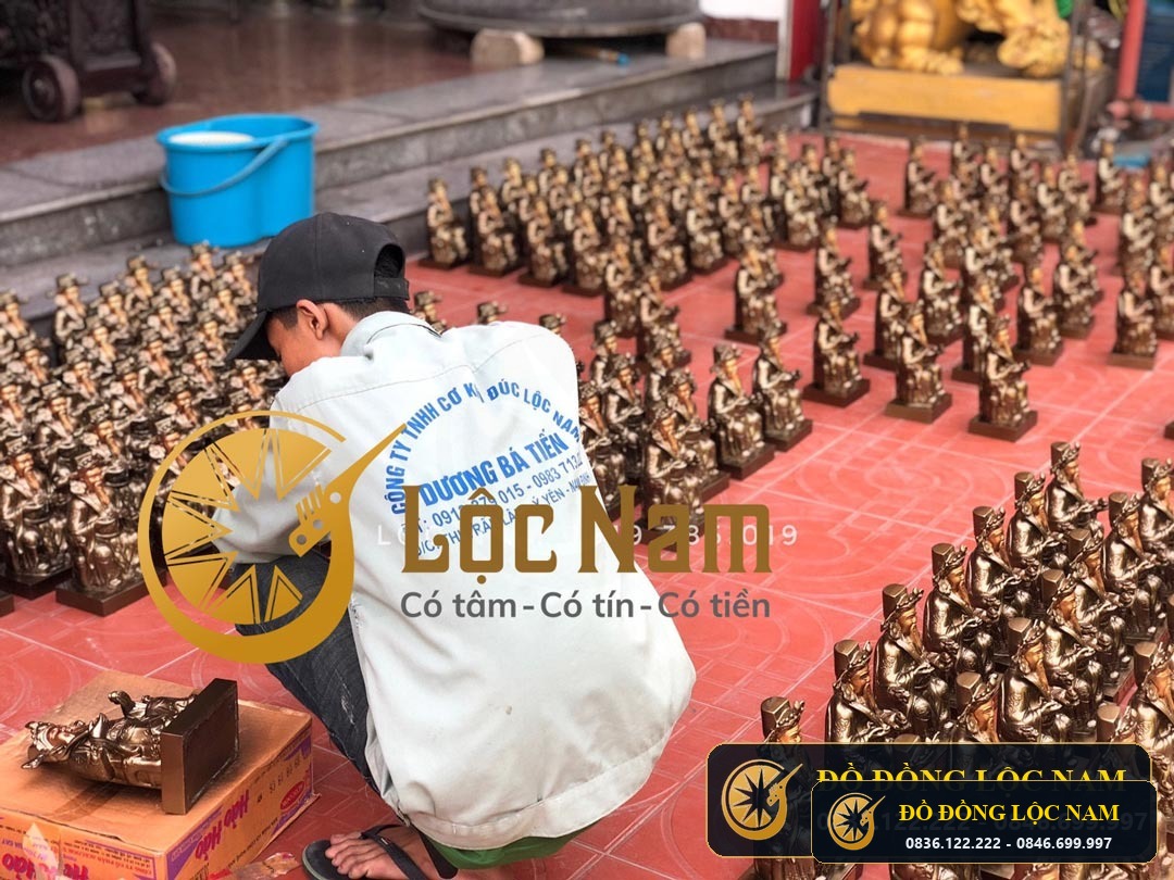 Tượng phong thủy mạ vàng 24k